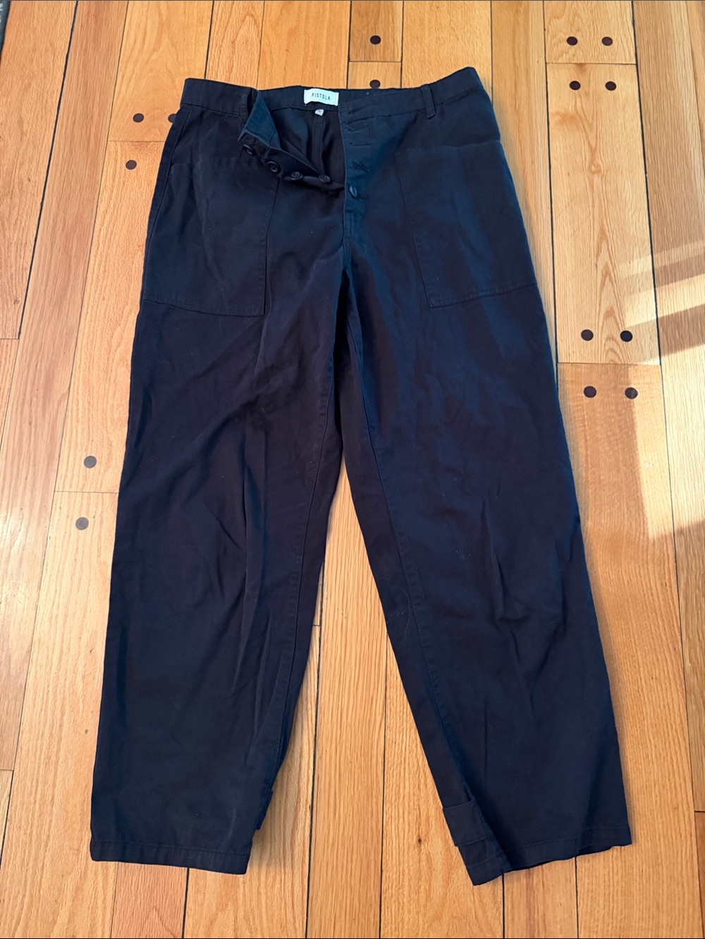 Pistola women’s black chinos. Size 30